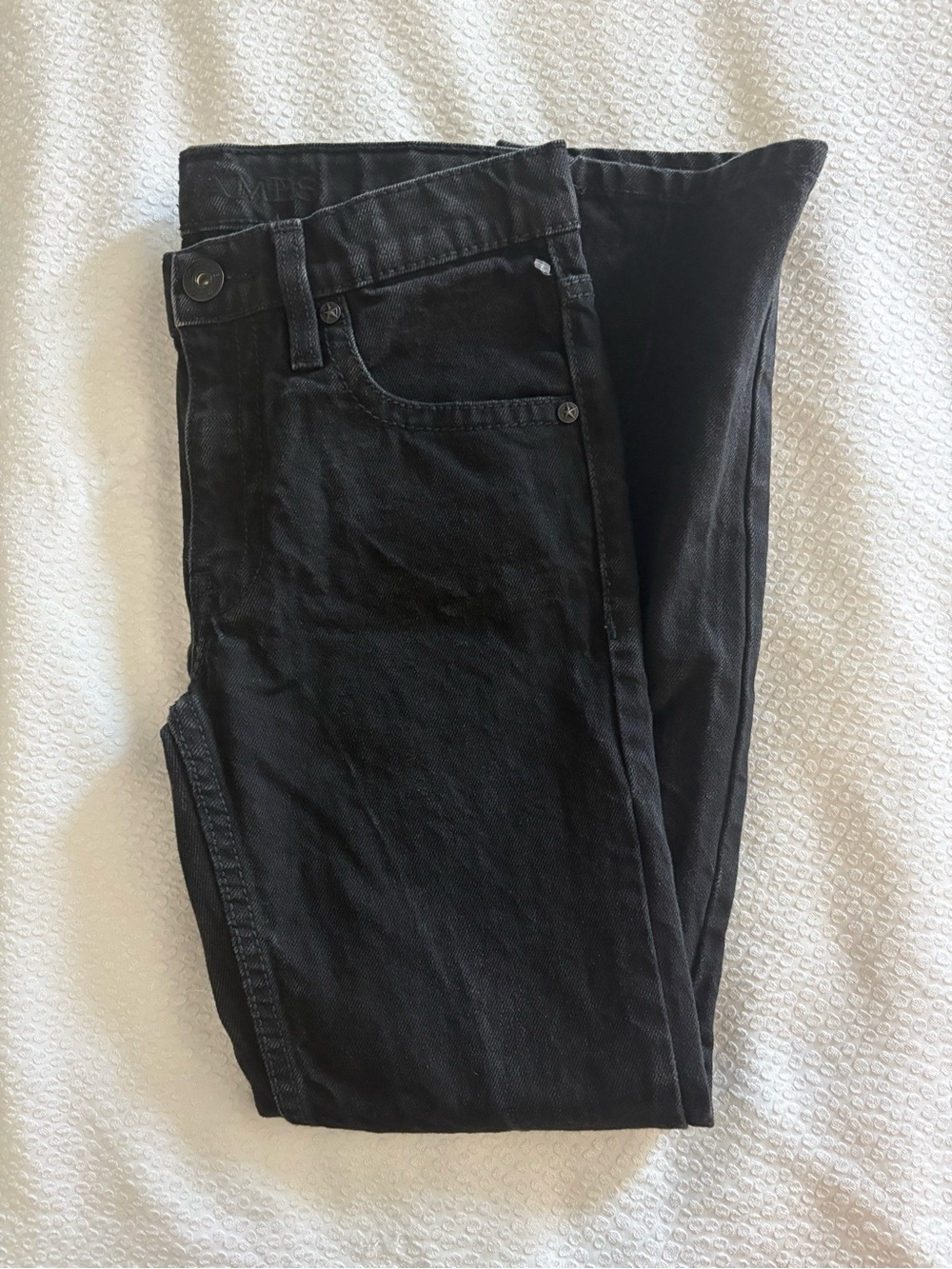 Girls Black Straight slim Jeans - Classic Everyday Denim